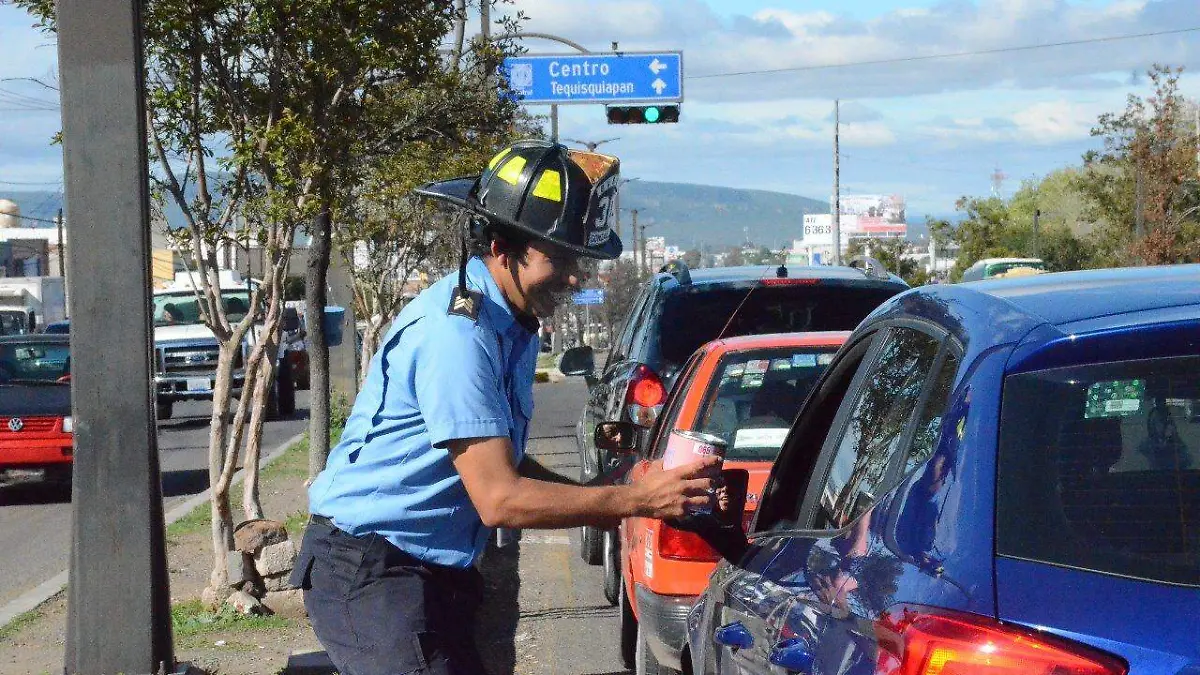 colecta bomberos